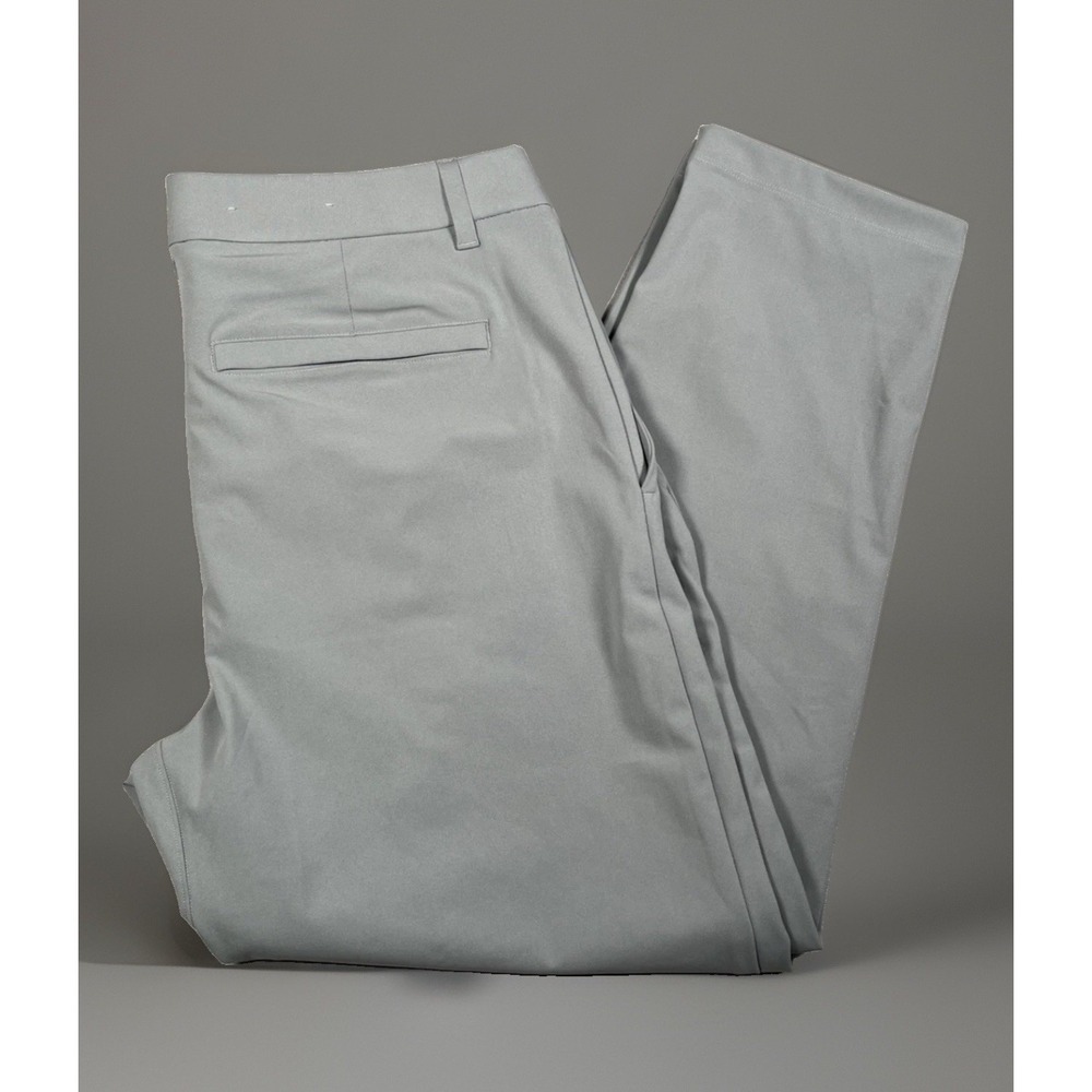 Lululemon Mens 35 ABC Classic Fit Pants Silver Drop Warpstreme Golf LM5AR2S